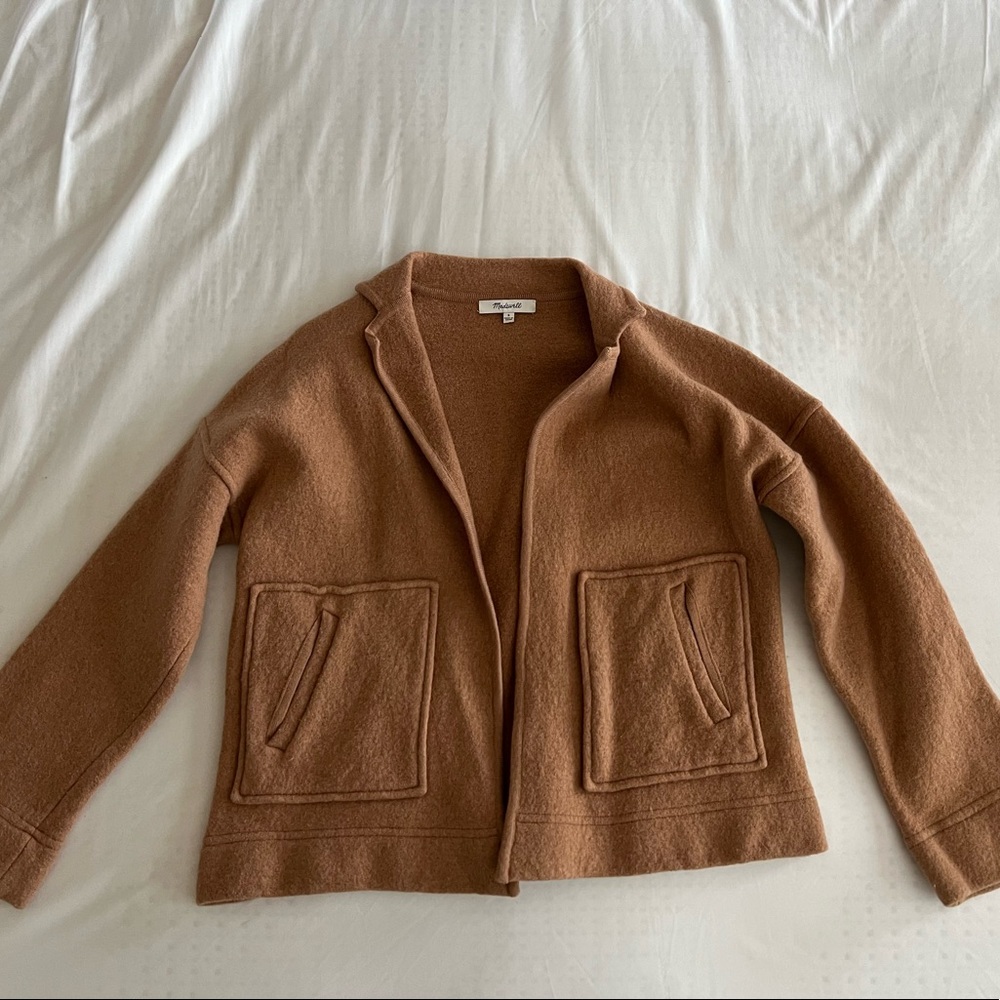 Madewell wool jacket, size Small